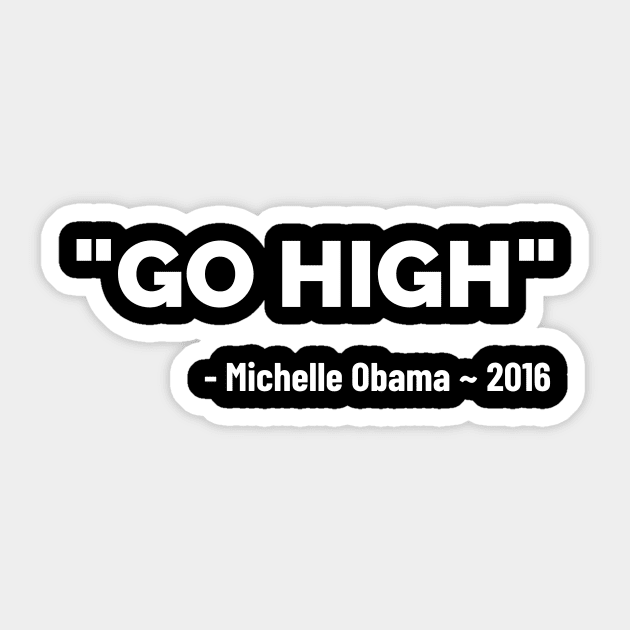 We Go High Sticker by Pro Melanin Brand